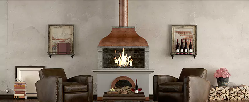 Thelin Hearth Products Providence Pellet Insert Fireplace Installation in Tillmans Corner, AL