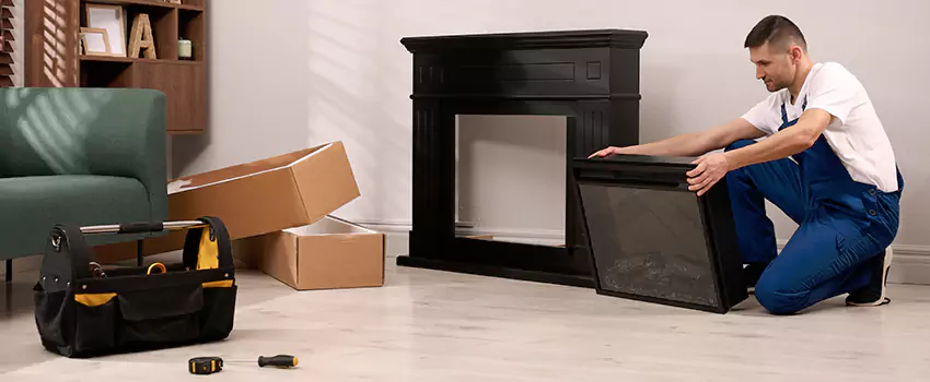 Old Rusted Metal Fireplace Repair And Replacement in Tillmans Corner, AL