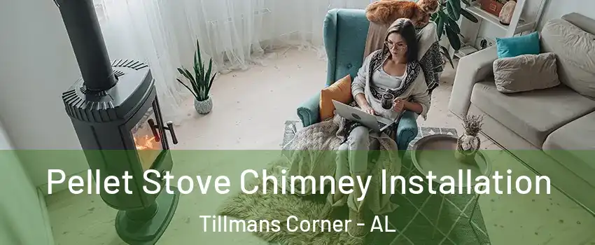  Pellet Stove Chimney Installation Tillmans Corner - AL